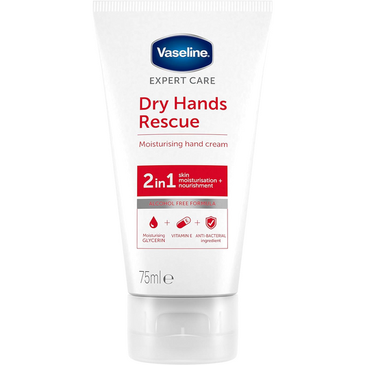 Vaseline Expert Care Dry Hands Rescue 2 in 1 Cream