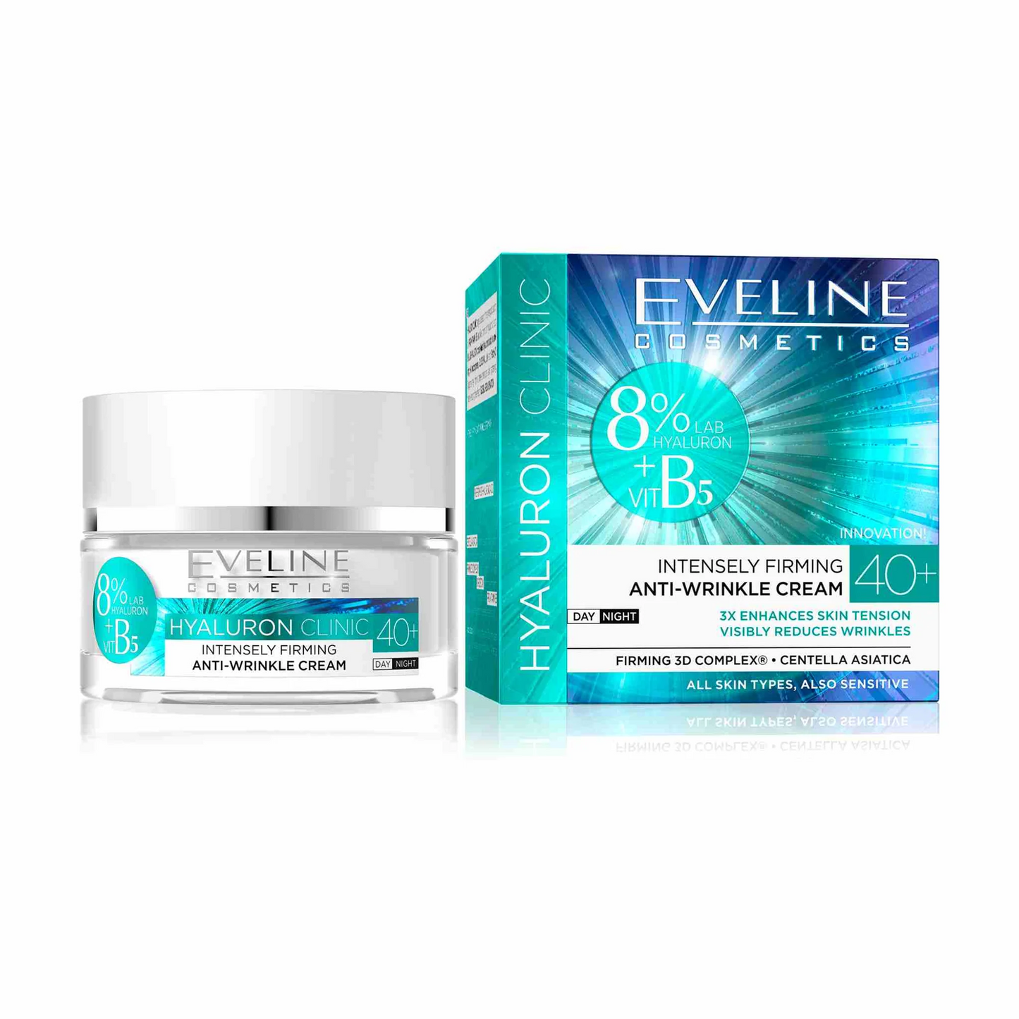 EVELINE Hyaluron Clinic 40+ Anti-Wrinkle Cream