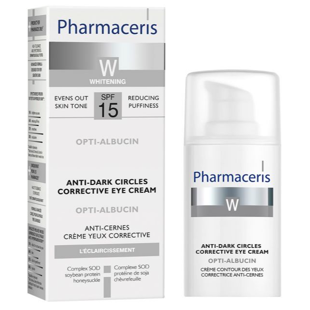 Pharmaceris W Opti-Albucin Anti-dark circles corrective eye cream Spf 15