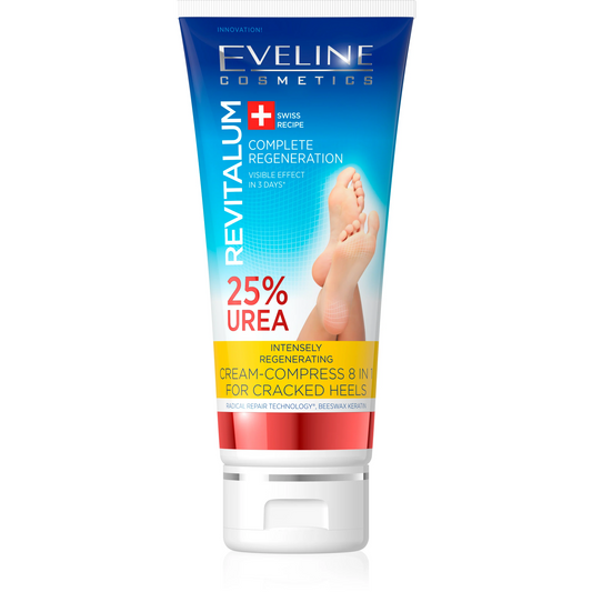 EVELINE Revitalum کرێمی یوریا25% بە چڕی دووبارە دروستکردنەوە