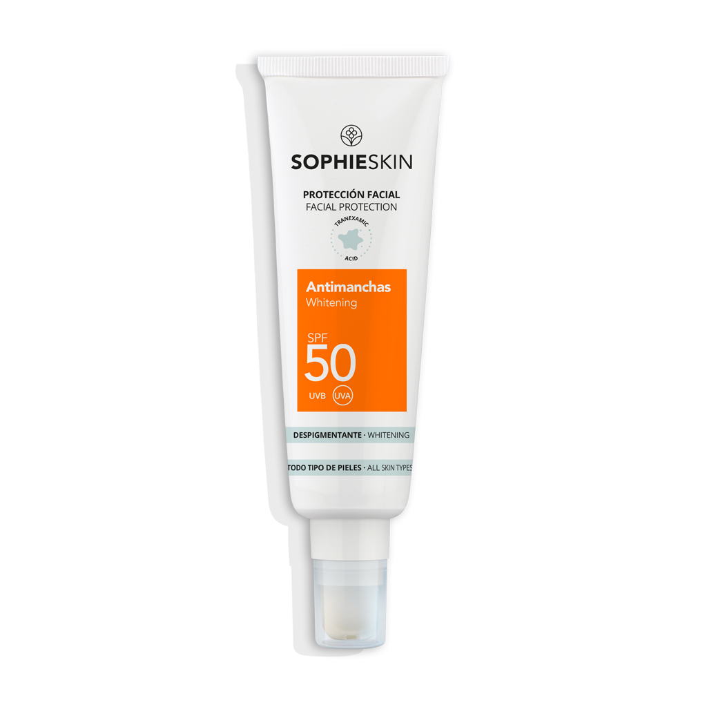 کرێمی خۆری دەموچاوی سۆفیسکین دژە پەڵەی تاریک SPF50