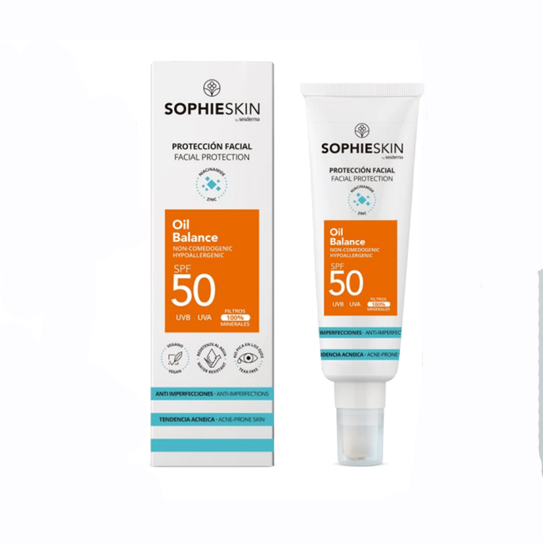 دژەخۆری دەموچاو SOPHIESKIN Oil Balance SPF50