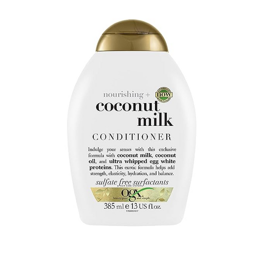 OGX, Hair Conditioner, Sulfate-Free, Nourishing Coconut Milk