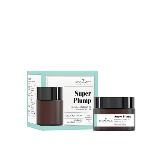 BIOBALANCE Super Plump Smoothing Face Cream With Collagen And Hyaluronic Acid