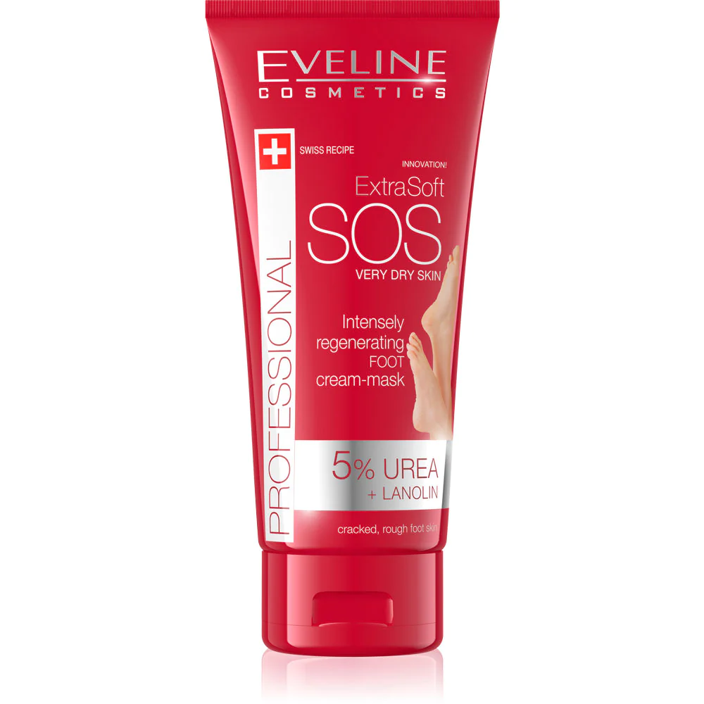 EVELINE Extra Soft SOS کرێمی پێی پێستی زۆر وشک