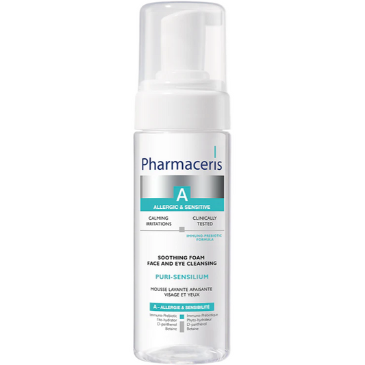 Pharmaceris A soothing foam face and eye cleanser