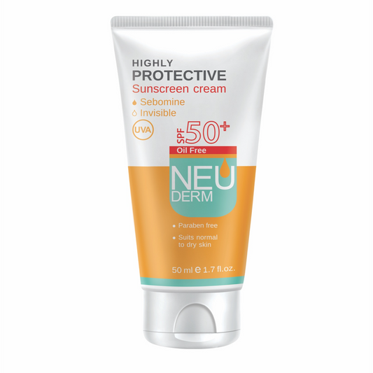 NEU DERM Highly Protective Sunscreen Cream (Invisible, Oil Free)