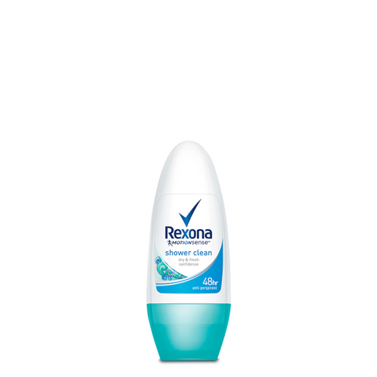 Rexona Shower Clean All Day Freshness - Antiperspirant Deodorant Roll-on for Woman