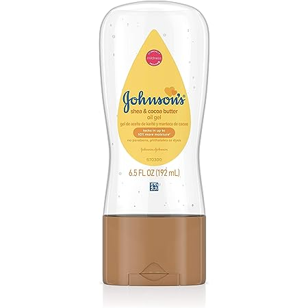 Johnson's Baby Oil Gel Enriched With Shea And Cocoa Butter