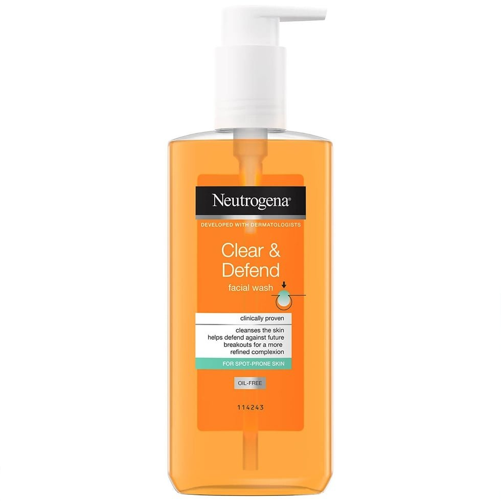 Neutrogena Clear & Defend 2% Salicylic Acid Face Wash