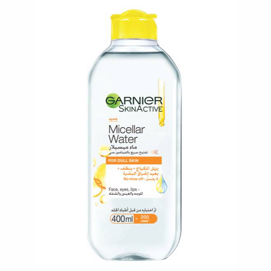 Garnier SkinActive Micellar ئاوی گەشاوە بە ڤیتامین سی