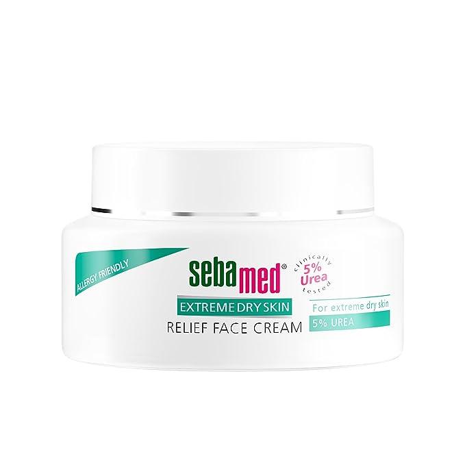 SEBAMED کرێمی دەموچاو ڕزگارکەری پێست وشکی زۆر %5 یوریا