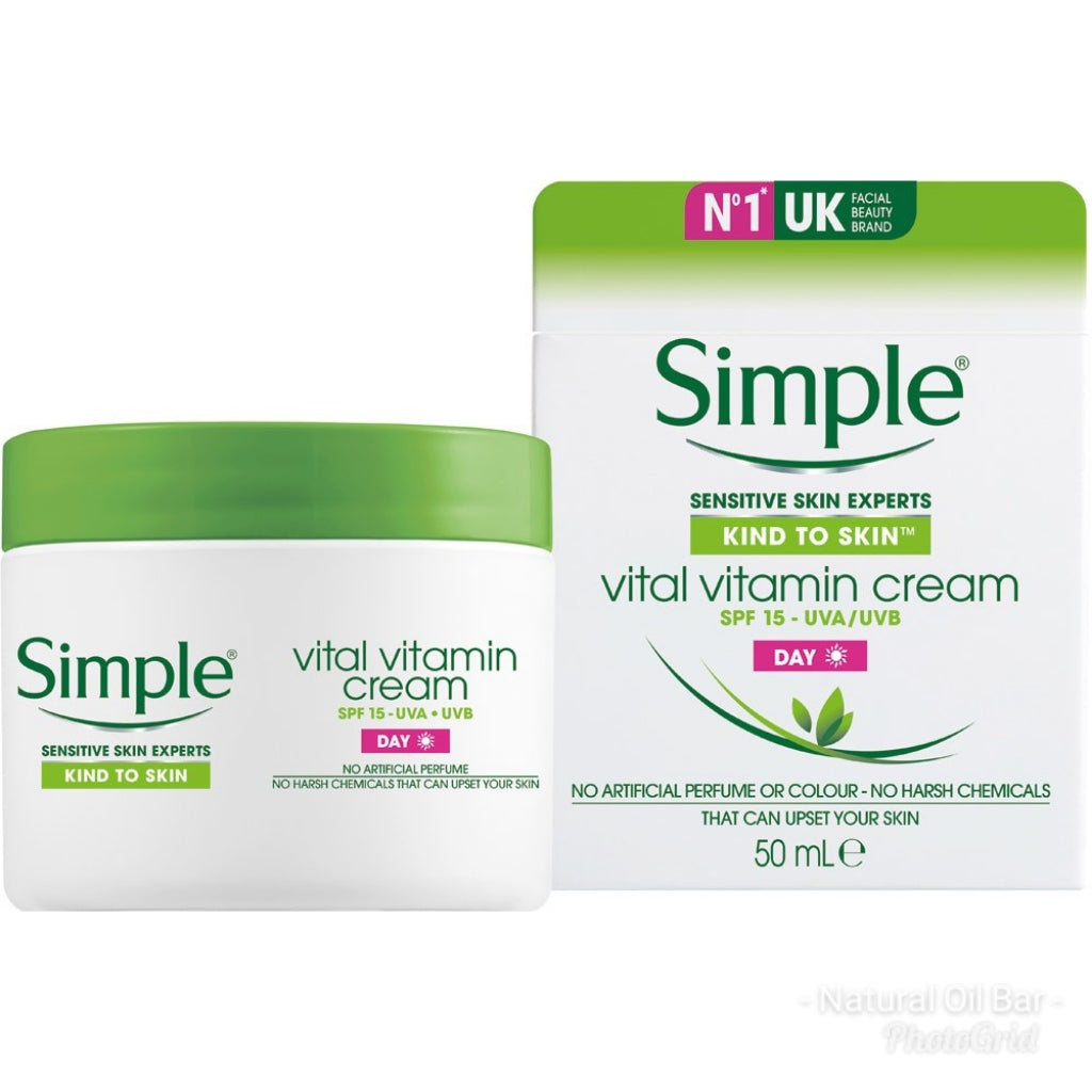 simple kind to skin vital vitamin day cream