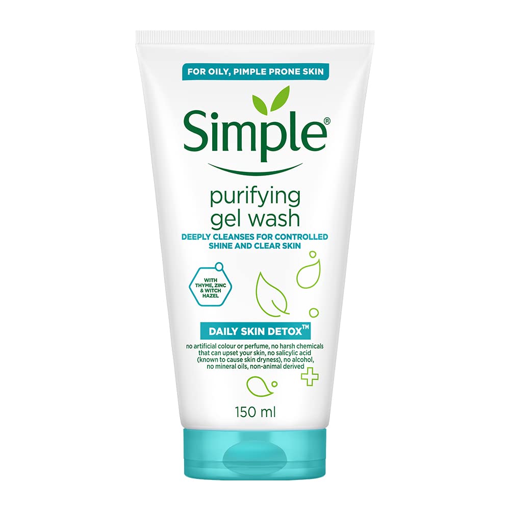 simple Daily Skin Detox Purifying Face Wash