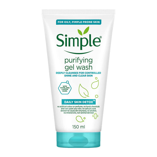 simple Daily Skin Detox Purifying Face Wash