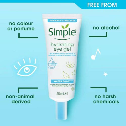 Simple Water Boost Hydrating Eye Gel