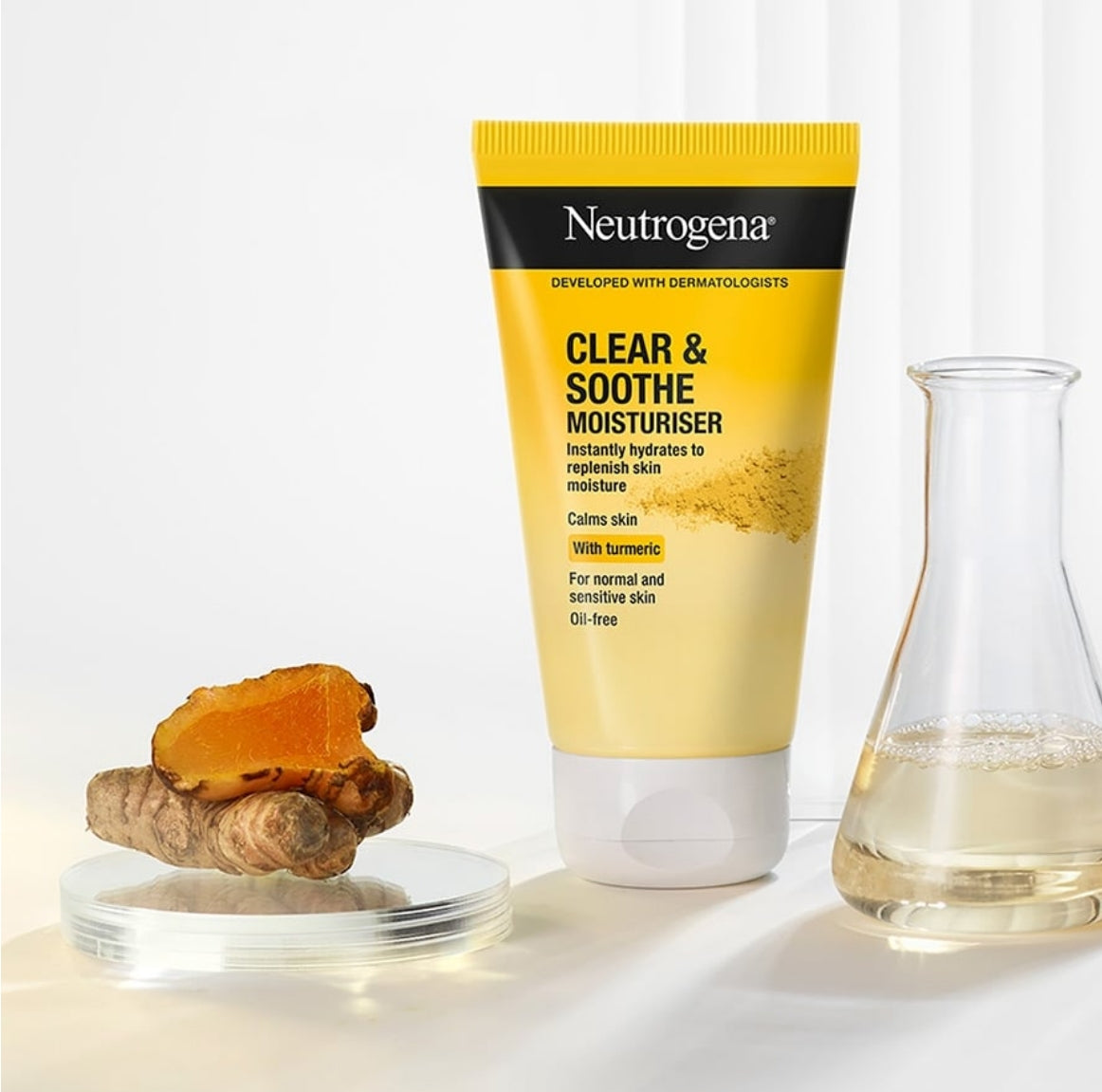 Neutrogena Clear and Soothe Moisturizer with Turmeric