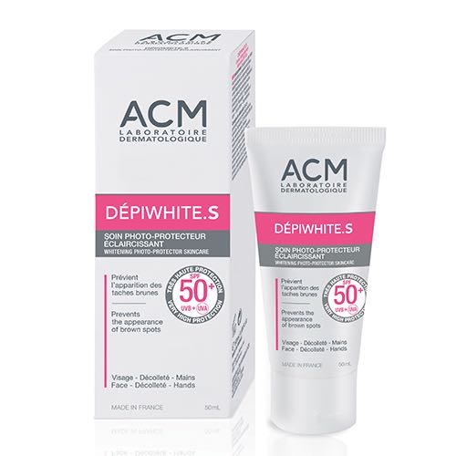 ACM Depiwhite.S Soin SPF 50 Photo-Protecteur Spf Sunscreen Cream