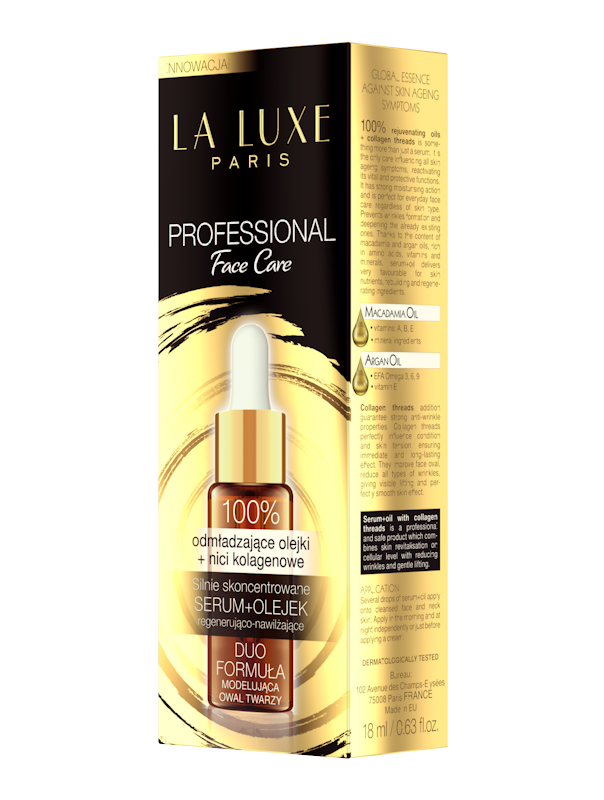 La Luxe Strong concentrated serum- oil regenerating- moisturizing