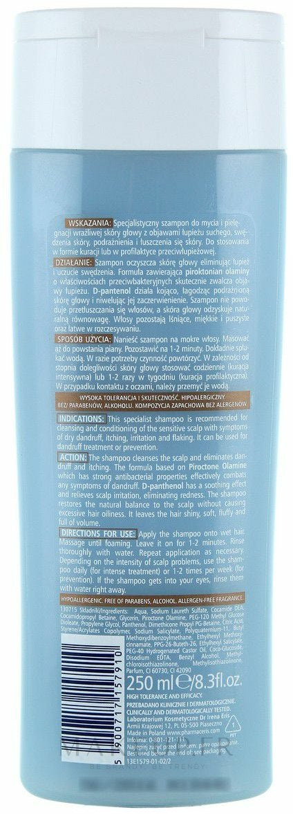 Pharmaceris H Purin Anti-Dandruff Shampoo For Sensitive Scalp