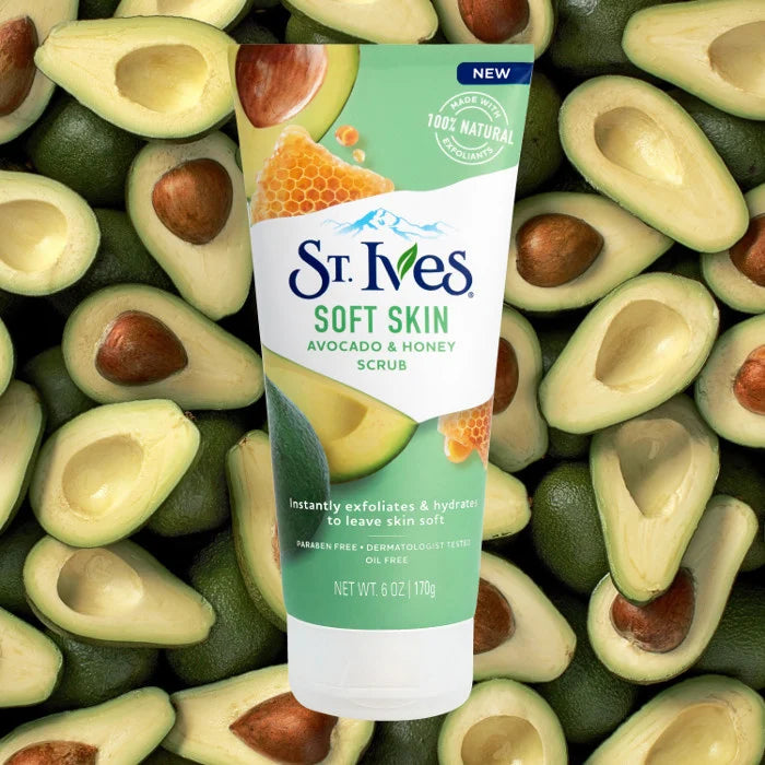 St. Ives Avocado And Honey Scrub Facial Cleanser